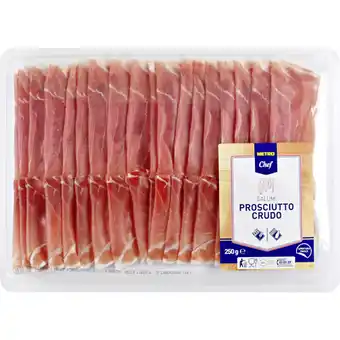 Metro Prosciutto Crudo, Preisangabe ohne MwSt. (Preis inkl. MwSt. 6,82 €), METRO Angebot