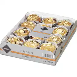 Metro Muffin Double Chocolate od. Blueberry, Preisangabe ohne MwSt. (Preis inkl. MwSt. 10,23 €), METRO Angebot