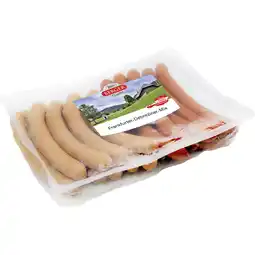 Metro Frankfurter Debreziner Mix, Preisangabe ohne MwSt. (Preis inkl. MwSt. 9,89 €), METRO Angebot