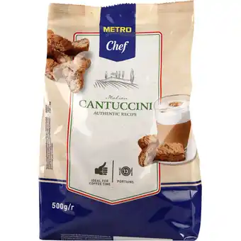 Metro Kekse Cantuccini od. Amarettini, Preisangabe ohne MwSt. (Preis inkl. MwSt. 4,90 €), METRO Angebot