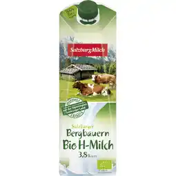Metro Bergbauern BIO H-Milch, Preisangabe ohne MwSt. (Preis inkl. MwSt. 1,31 €), METRO Angebot