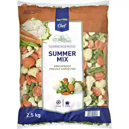 Metro Sommergemüse od. Mexico Mix, Preisangabe ohne MwSt. (Preis inkl. MwSt. 2,63 €), METRO Angebot