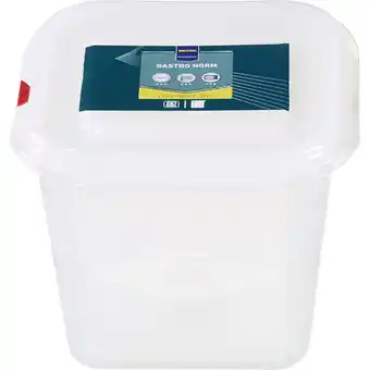 Metro HACCP Vorratsdosen GN 1/6, 150 mm, 2,5l, Preisangabe ohne MwSt. (Preis inkl. MwSt. 3,59 €), METRO Angebot