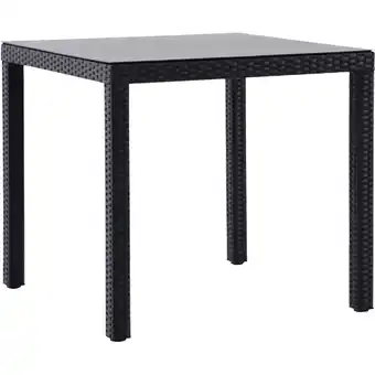 Metro Alu-Rattan Tisch Balsario, Preisangabe ohne MwSt. (Preis inkl. MwSt. 166,80 €), METRO Angebot