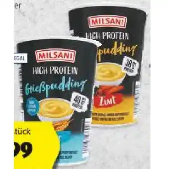 Hofer High Protein Griesspudding Klassik oder Zimt HOFER Angebot