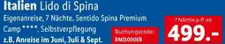 Lidl Reisen Italien Lido di Spina Angebot