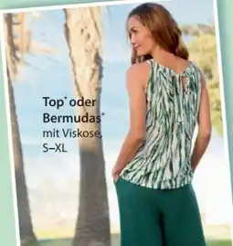 NKD Top oder Bermudas mit Viskose, S-XL Angebot