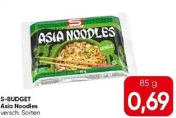 Spar S-budget asia noodles Angebot