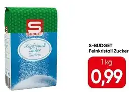 Spar S-BUDGET Feinkristall Zucker Angebot