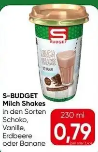 Spar Milch Shakes Angebot