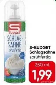 Spar Schlagsahne Angebot