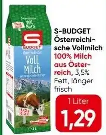 Spar Österreichi- sche Vollmilch Angebot