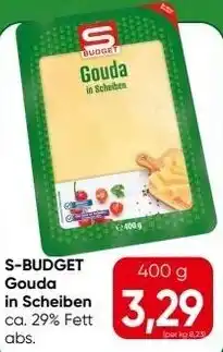 Spar S-budget gouda in scheiben Angebot