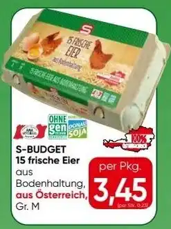 Spar 15 frische Eier Angebot