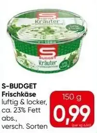 Spar Frischkäse Angebot