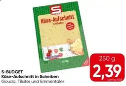 Spar Käse-Aufschnitt in Scheiben Angebot