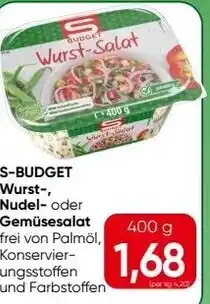 Spar Wurst-, Nudel- oder Gemüsesalat Angebot