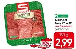 Spar Budget salami trio XXL Angebot