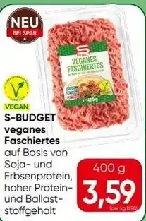 Spar Veganes faschiertes Angebot