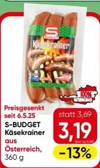 Spar Käsekrainer Angebot