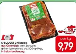 Spar S-budget grillsteaks Angebot