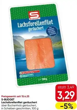 Spar Lachsforellenfilet geräuchert Angebot