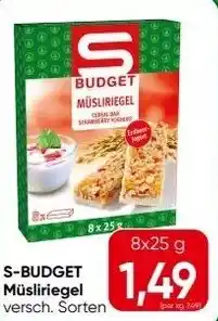 Spar Müsliriegel Angebot