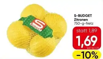 Spar Zitronen Angebot