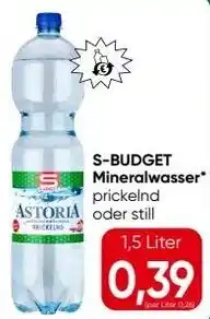 Spar Mineralwasser Angebot