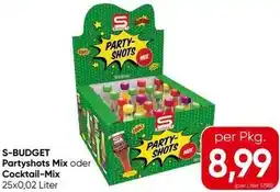 Spar Partyshots Mix oder Cocktail Angebot