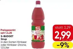 Spar Sirup Angebot