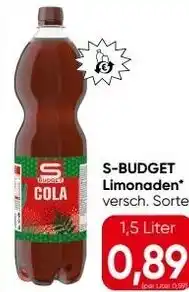 Spar Limonaden Angebot