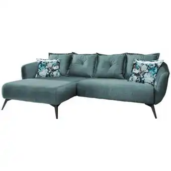 Möbelix Ecksofa Baggio Mit Kissen Textil Blau/grün Angebot