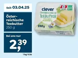ADEG Osterreichische teebutter Angebot