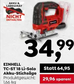 ADEG TC-ST 18 Li-Solo Akku-Stichsäge Angebot