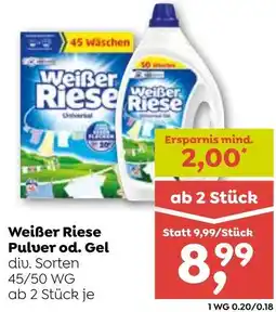 ADEG Weißer Riese Pulver od. Gel Angebot
