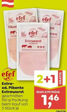 ADEG Extra- od. Pikante Extrawurstis Angebot