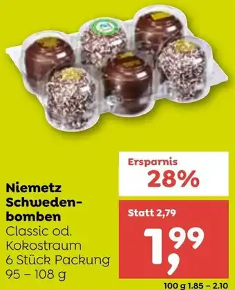 ADEG Niemetz Schweden- bomben Angebot
