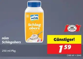 Nah&Frisch nöm Schlagobers Angebot