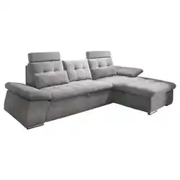 Möbelix Ecksofa mit Schlaffunktion Nalo Longchair, Webstoff Angebot