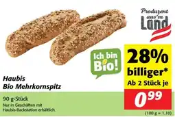Nah&Frisch Haubis- Bio Mehrkornspitz Angebot