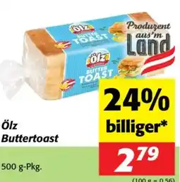 Nah&Frisch Ölz Buttertoast Angebot