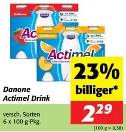 Nah&Frisch Danone Actimel Drink Angebot