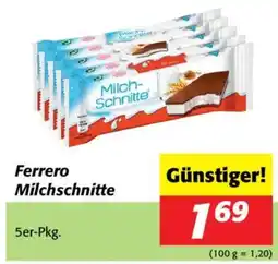 Nah&Frisch Ferrero Milchschnitte Angebot