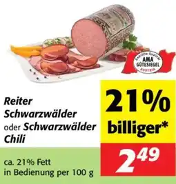 Nah&Frisch Reiter Schwarzwälder Angebot