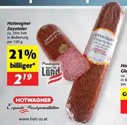 Nah&Frisch Hotwagner Zayataler Angebot