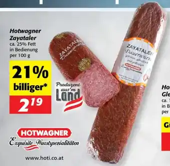Nah&Frisch Hotwagner Zayataler Angebot