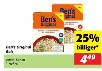 Nah&Frisch Ben's Original Reis Angebot
