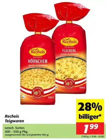 Nah&Frisch Teigwaren Angebot