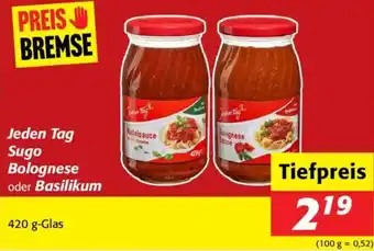 Nah&Frisch Jeden Tag Sugo Bolognese Angebot